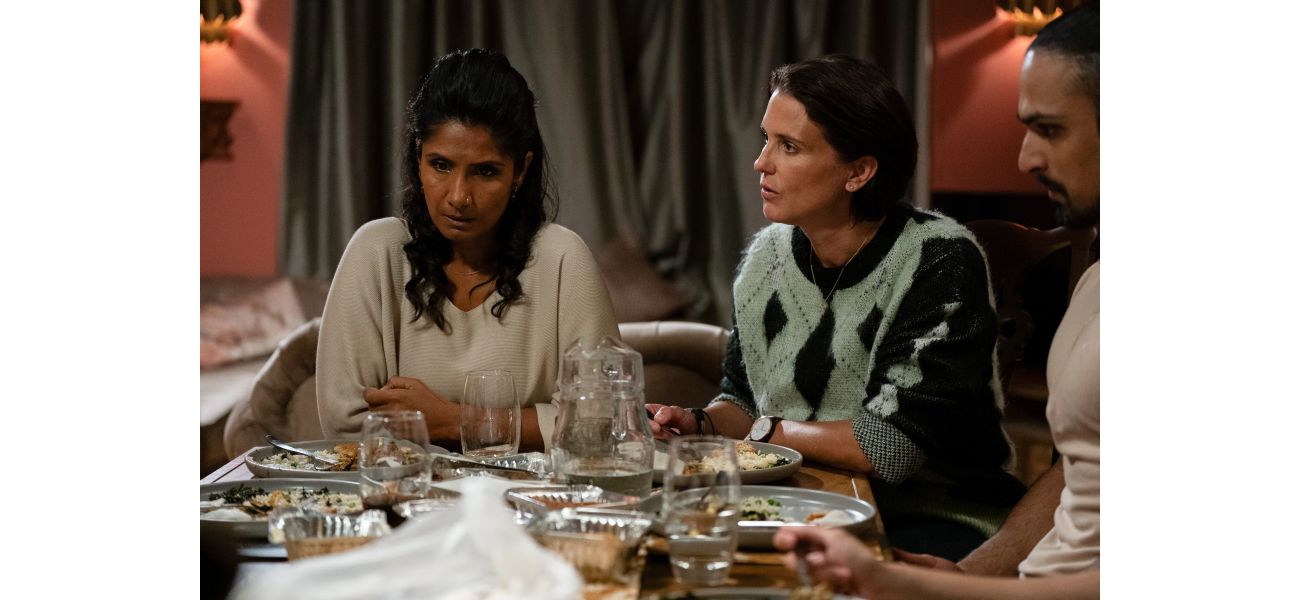 A popular couple on EastEnders breaks up as one of them prepares to leave the show.