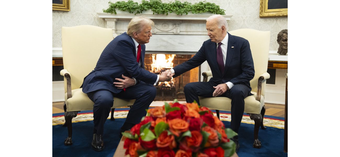 Trump triumphantly returns to Washington to meet with his successor, Biden.