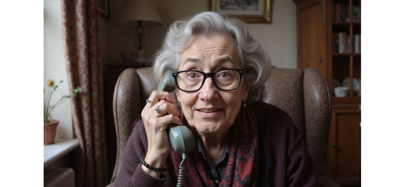 Grandma confronts scammers with knitting conversation.
