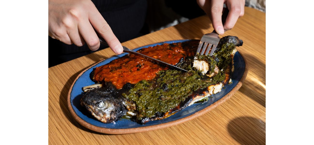 Discover the recipe for Pescado a la Talla, a popular dish served in red and green sauces.