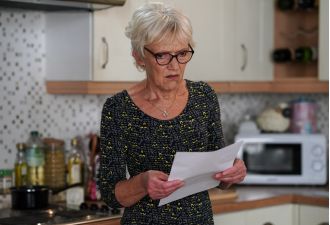 Jean's financial gamble puts her future in danger on EastEnders
