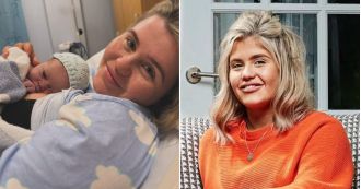 24-year-old star from Gogglebox gives birth to a baby boy with an adorable name.