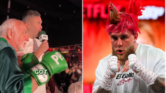 Former boxer and TV personality Tony Bellew kicked out of press conference for Jake Paul vs Mike Tyson.