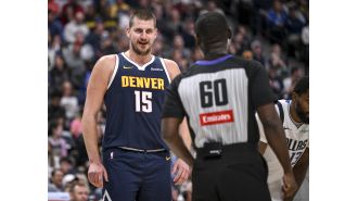 Nuggets Podcast discusses young players joining the team, Nikola Jokic's improvements, and NBA Cup's impact on visually impaired viewers.
