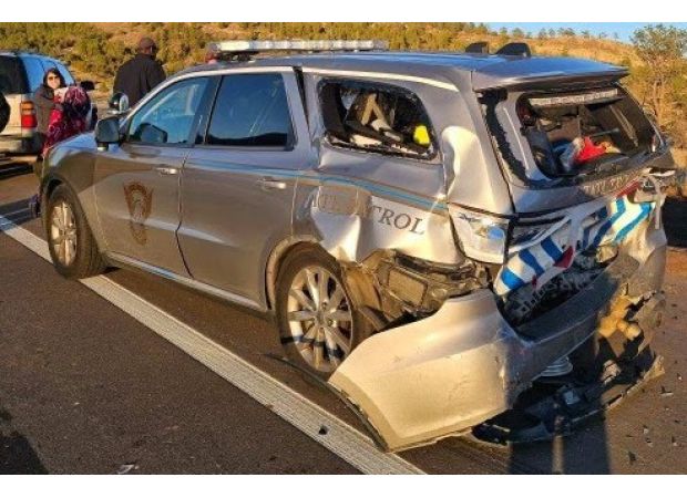 An officer from Colorado State Patrol was hit and hurt by a suspected drunk driver in El Paso County.