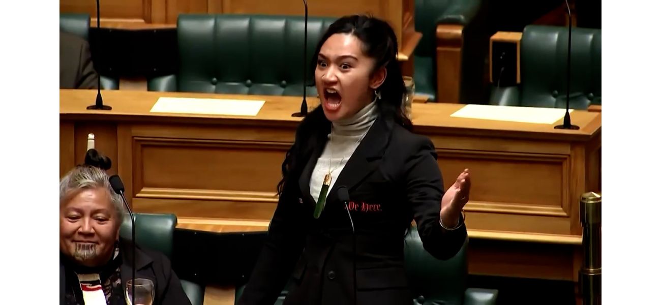 Anger in New Zealand parliament as Haka is performed in opposition to debated legislation.