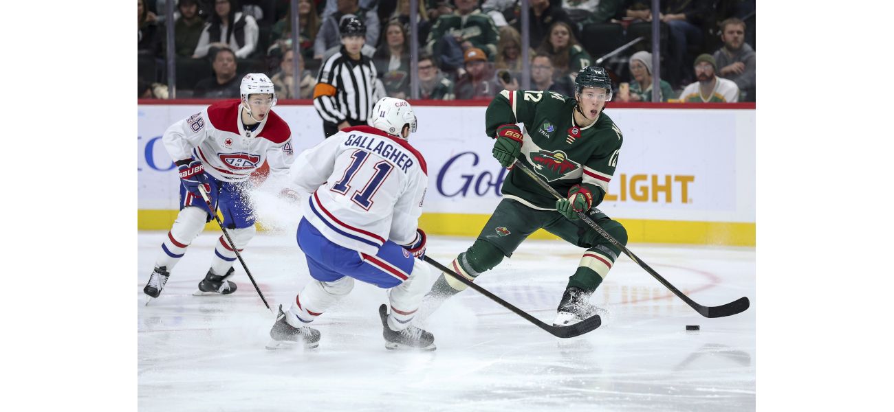 A makeshift Wild team defeats the Canadiens.