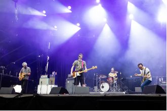 Tokyo Police Club ending on a positive note with final performance.