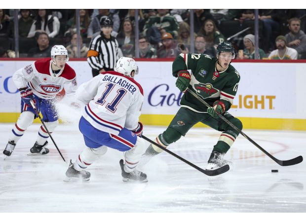 A makeshift Wild team defeats the Canadiens.