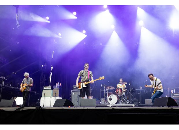 Tokyo Police Club ending on a positive note with final performance.