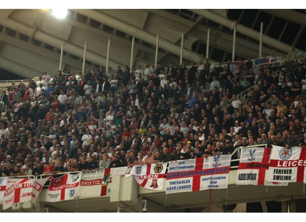 - England fans were affected by tear gas during a Greece match and the FA is looking into claims of aggressive police behavior.