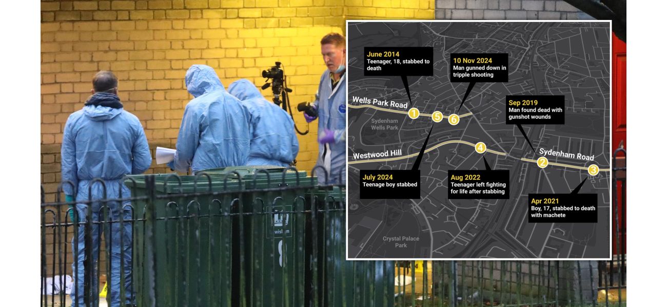 London's dangerous district known as 'murder mile' has seen a rise in gang violence resulting in four deaths.