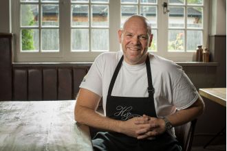 Celebrity chef Tom Kerridge says his 8-year-old son is already a strong 