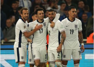 Praise for England player's debut against Greece hailed as one of the best ever.