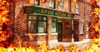 Beloved characters in Coronation Street face a terrifying ordeal when a house fire breaks out.