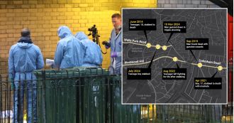 London's dangerous district known as 'murder mile' has seen a rise in gang violence resulting in four deaths.