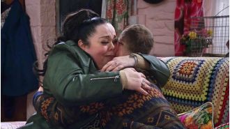 Famous ITV pair who ended their partnership following a huge fight reconcile with an unexpected hug.