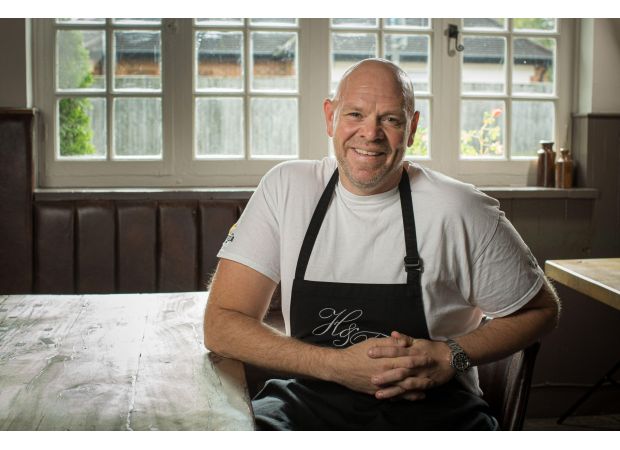 Celebrity chef Tom Kerridge says his 8-year-old son is already a strong 
