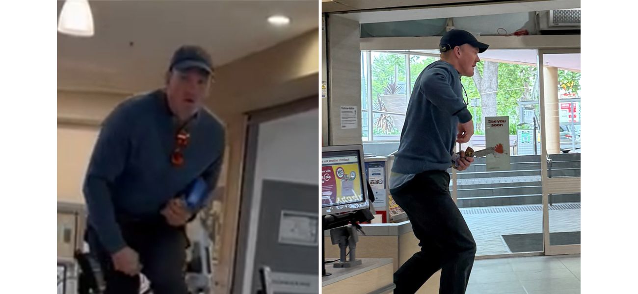 Man steals from store during moment of silence on Remembrance Day.