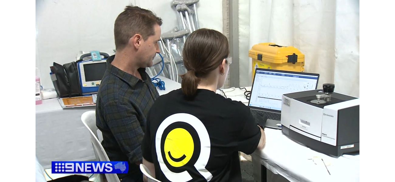 The inaugural Schoolies pill-testing facility is explored.