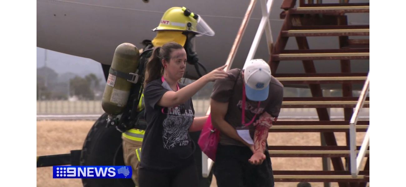 Emergency drill at Perth Airport unnerves passengers
