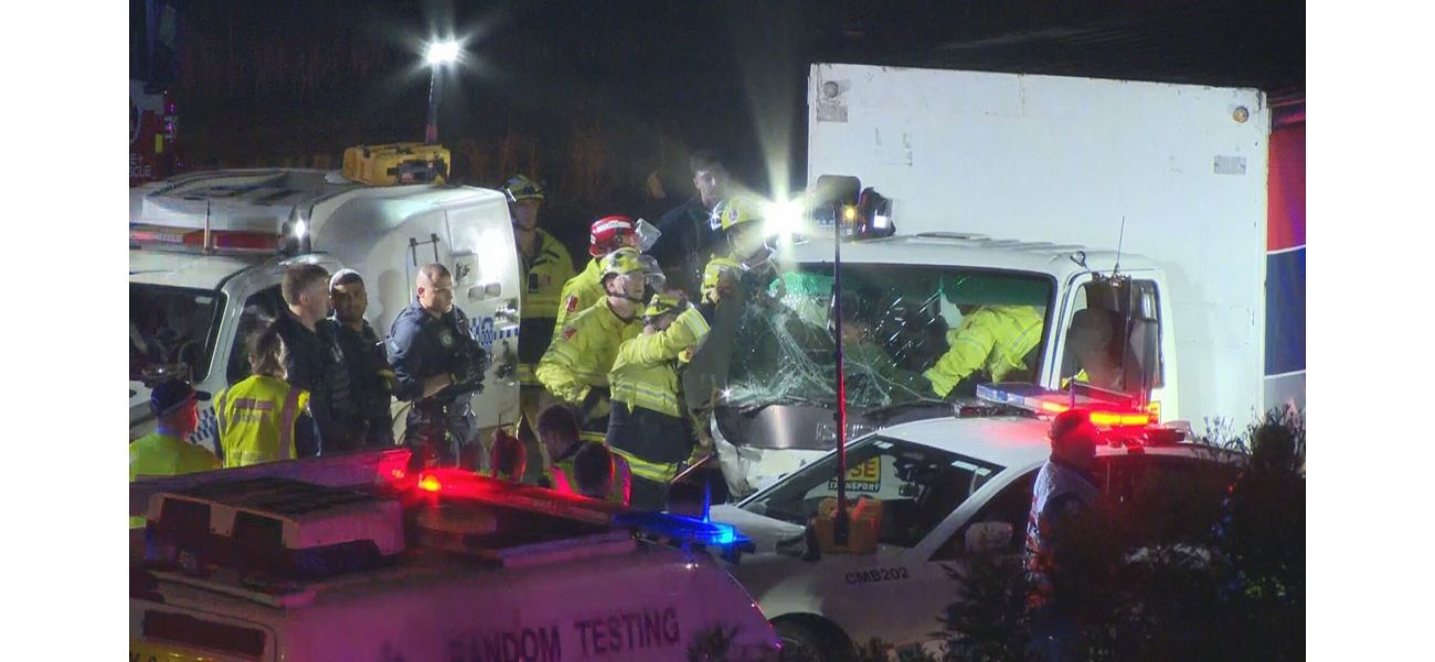A driver was taken into custody for reportedly crashing into police vehicles during a chase.