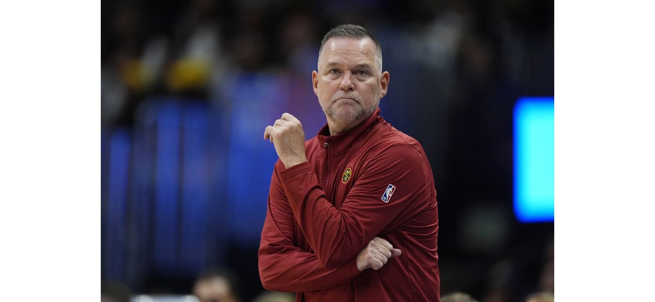 Nuggets coach Malone will be absent from their first NBA Cup game in New Orleans to attend his daughter's volleyball match, which is awesome.