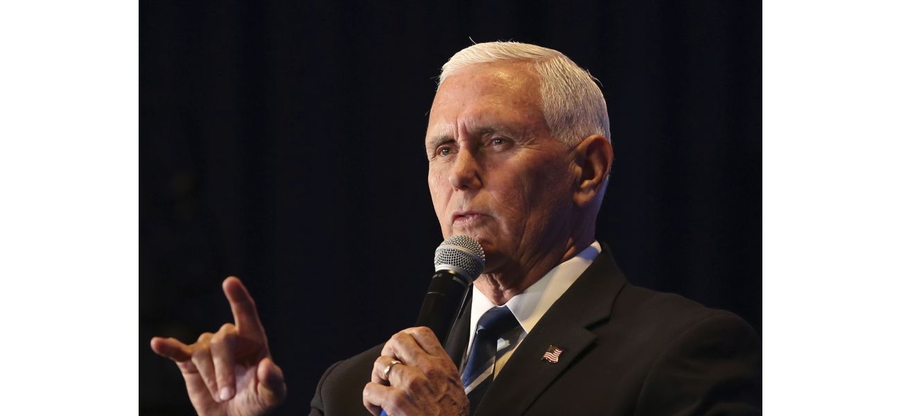 Pence cautions against 