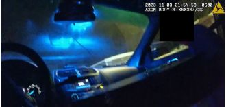 Denver police officer found guilty of harassment for hitting restrained teenager by a jury.