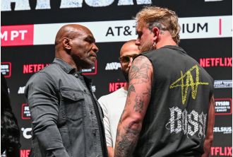 What was the amount of money Mike Tyson earned for fighting Jake Paul on Netflix?
