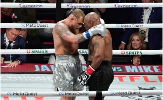 Fans spent $2 million to view Tyson vs Paul from these seats.