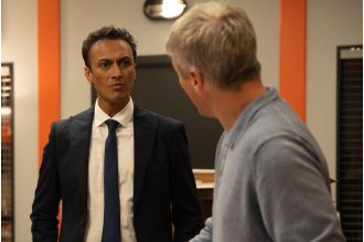 Jai is angry when he finds out who his new boss is in Emmerdale and plans to take her down.