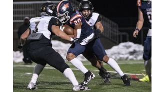 Legend narrowly beats Arapahoe in intense 5A playoff game thanks to Jaden Lawrence's clutch touchdown.
