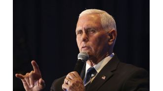 Pence cautions against 