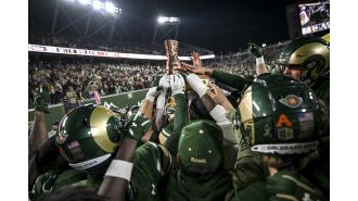 CSU Rams dominate Wyoming and claim Bronze Boot for first time in a year.