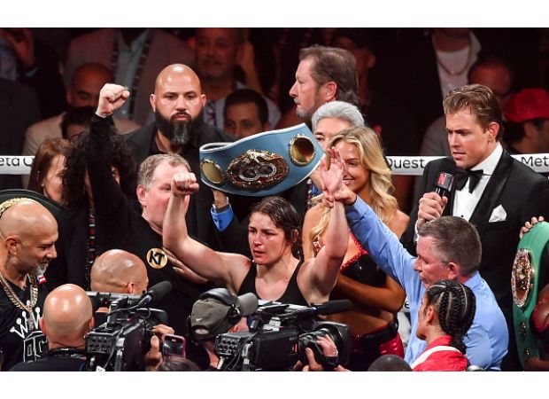 Serrano injured, Taylor wins rematch in epic fashion.