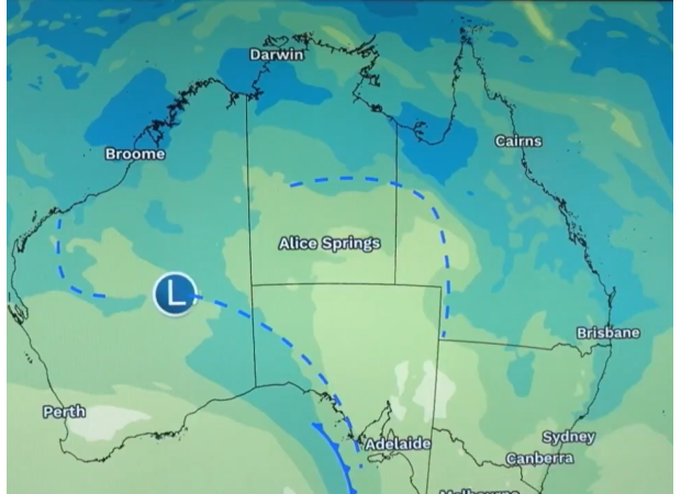 Three states at risk for severe weather with heavy rain, strong winds, and potential flash floods.