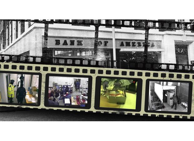 Bank robbers attempting to steal £8 million were foiled in their final attempt, becoming a crime of the past.