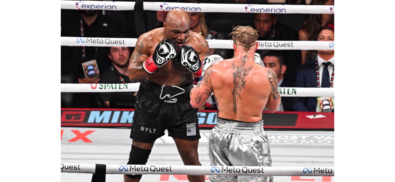 Mike Tyson says he feels like he won the fight against Jake Paul, despite technically losing, due to his mental and emotional growth.