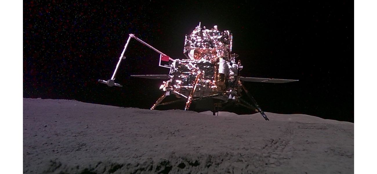 Ancient rock confirms volcanic activity on dark side of moon over 4 billion years ago.