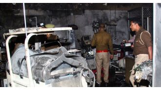 10 infants die in hospital fire