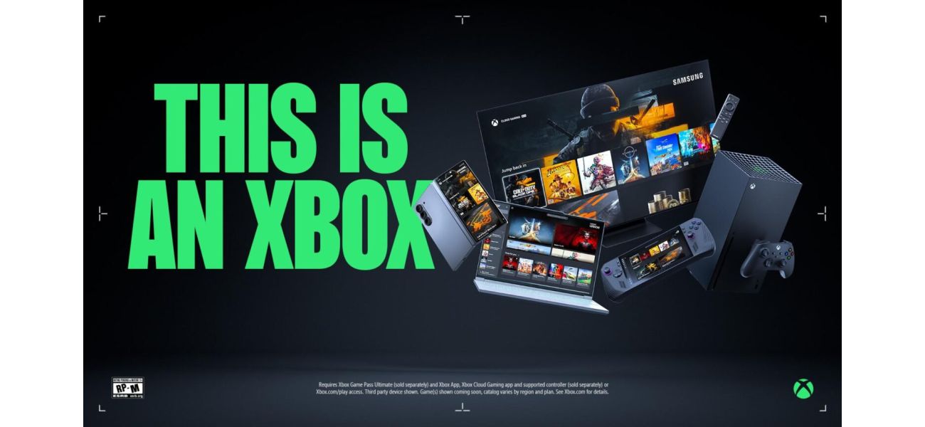 Xbox is now a third-party publisher and no longer a console manufacturer.