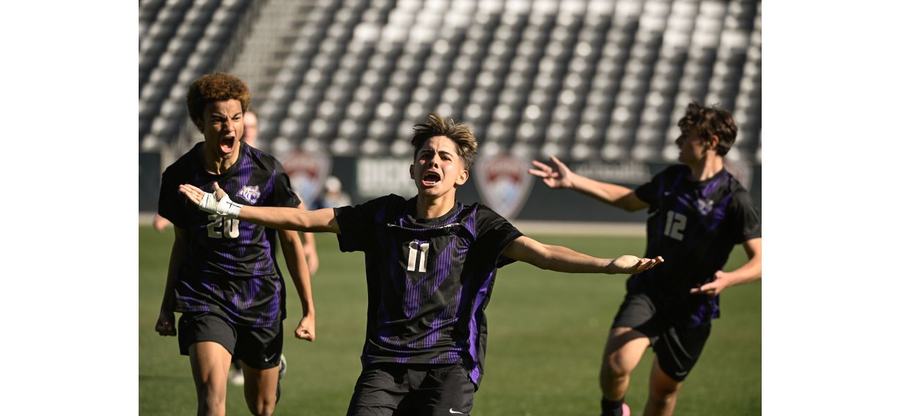 Holy Family boys' soccer team takes home the 3A state championship with a winning golden goal.