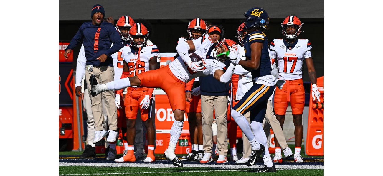 The Cal Bears were defeated at home by Syracuse, losing 33-25.