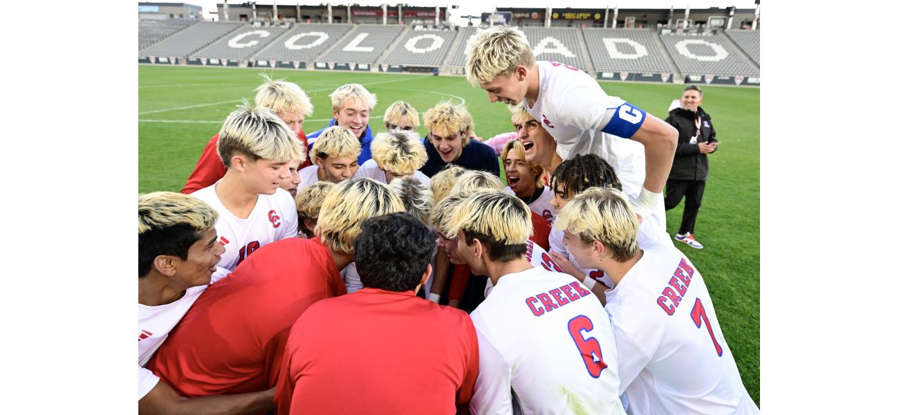 Cole Wearner leads Cherry Creek to victory over Broomfield in Class 5A boys soccer championship with a 2-1 score.