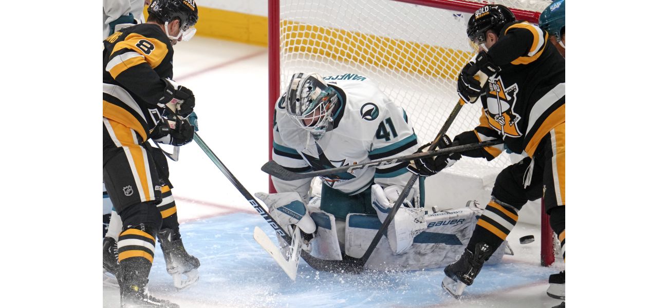 Sharks come back against Penguins but only earn one point as road trip concludes.