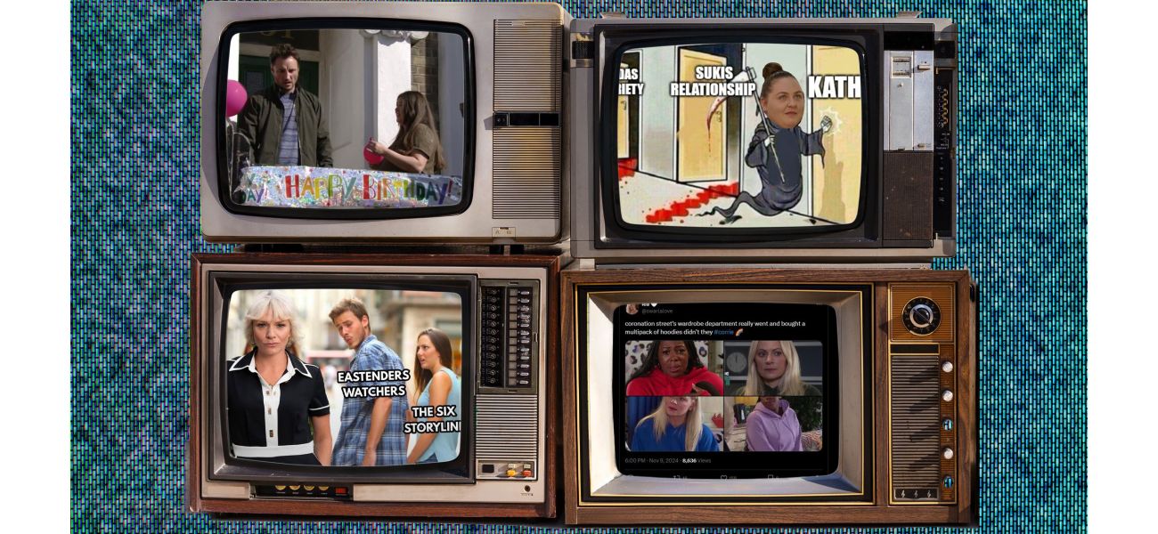 Fans of popular soap operas Coronation Street and EastEnders have been sharing hilarious memes that have us laughing out loud.