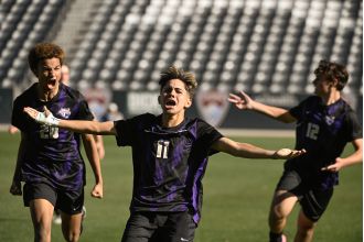 Holy Family boys' soccer team takes home the 3A state championship with a winning golden goal.