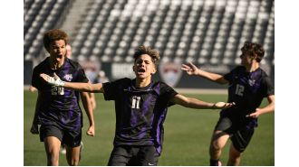 Holy Family boys' soccer team takes home the 3A state championship with a winning golden goal.