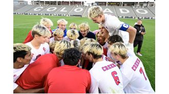 Cole Wearner leads Cherry Creek to victory over Broomfield in Class 5A boys soccer championship with a 2-1 score.